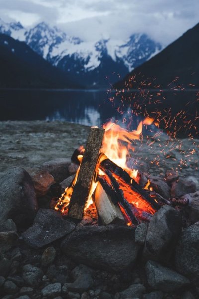 Огонь на природе