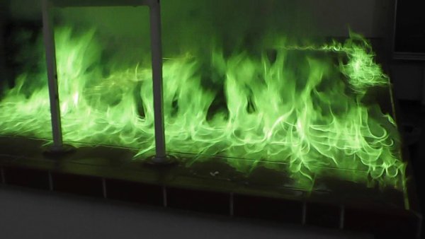 Зелёный огонь в реальной жизни