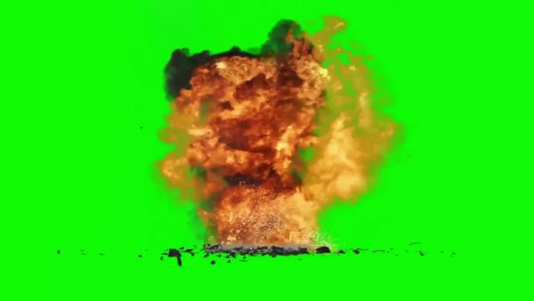 Взрыв Грин скрин
