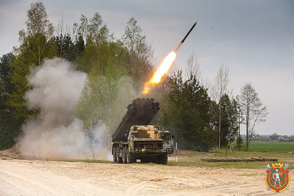 РСЗО Торнадо-с стрельба