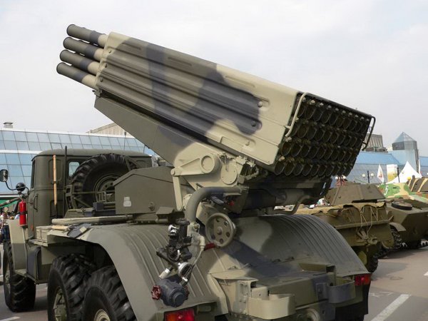Реактивная система залпового огня БМ- 21«град».