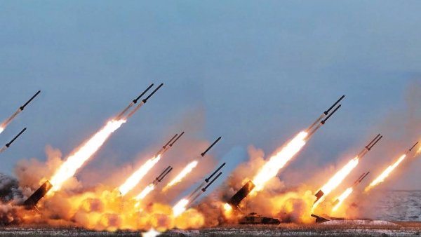 РСЗО Торнадо-с залп