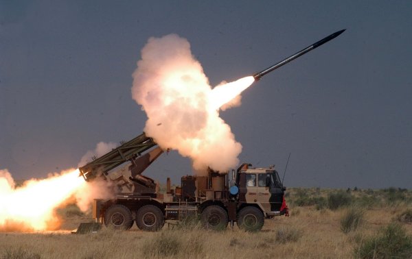 РСЗО пинака Индия