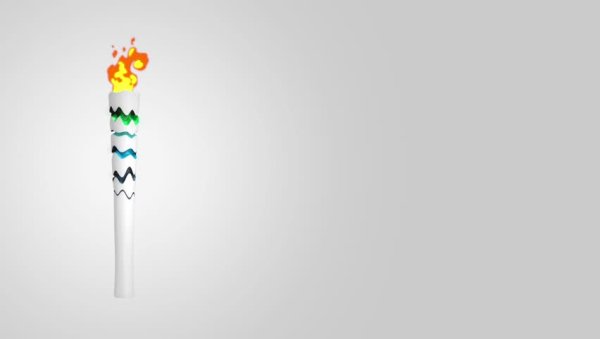 Олимпийский огонь фон