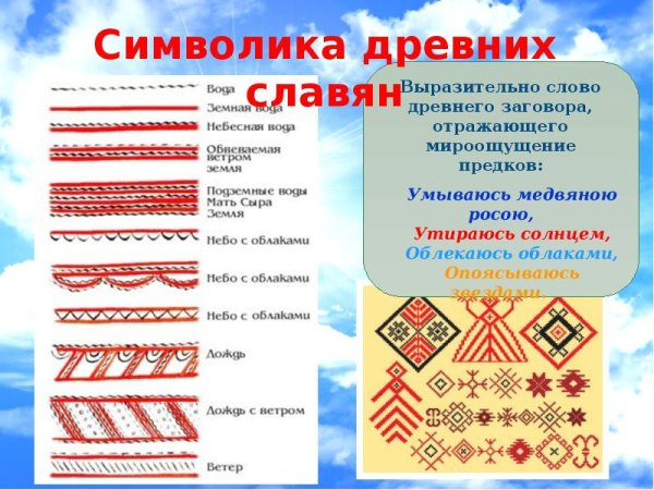 Символ воздуха у древних славян