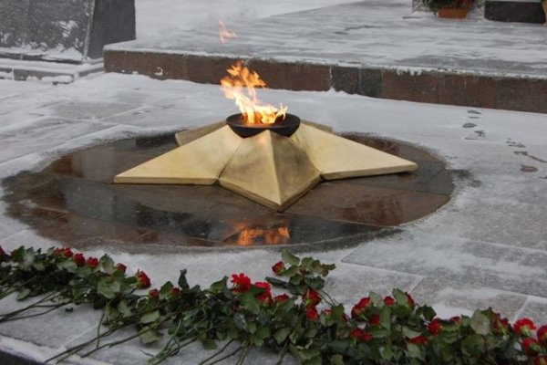 Вечный огонь на Поклонной горе