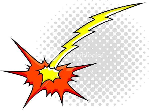 Рисованные искры