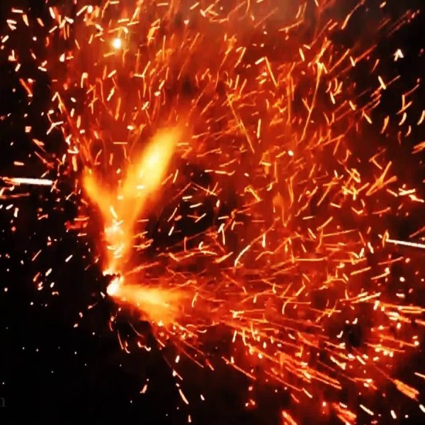 Взрыв искры