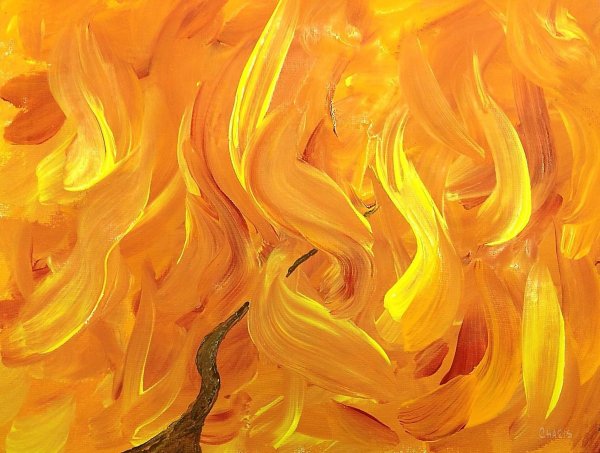 Огонь картина