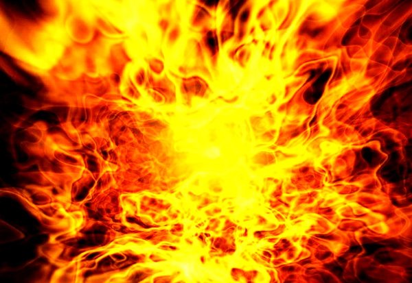 Желтое пламя