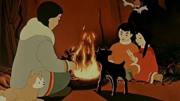 Огонь в яранге мультфильм