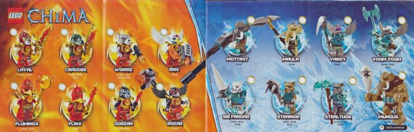 Лего Чима персонажи
