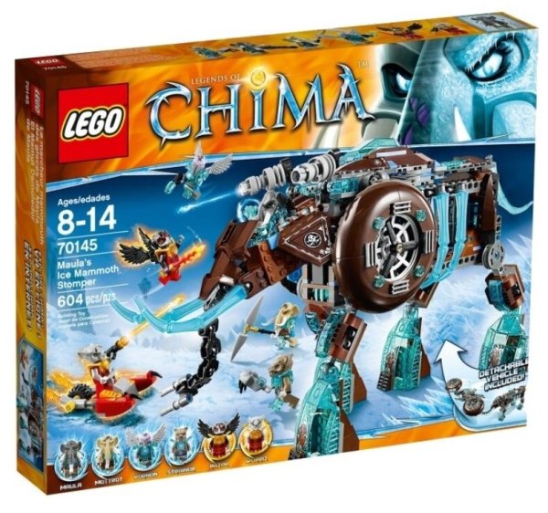 Лего 70145 ледяной мамонт Маулы