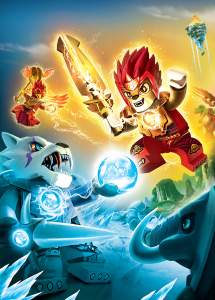 Лего легенды Чимы огонь и лёд