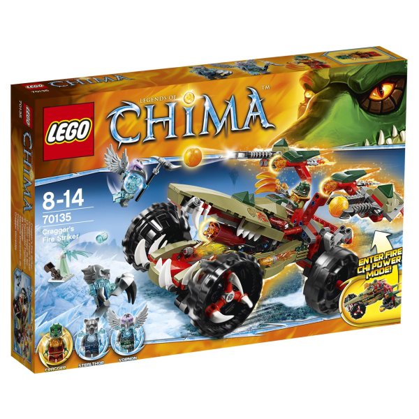 Конструктор LEGO Legends of Chima 70135 Огненный Страйкер Краггера