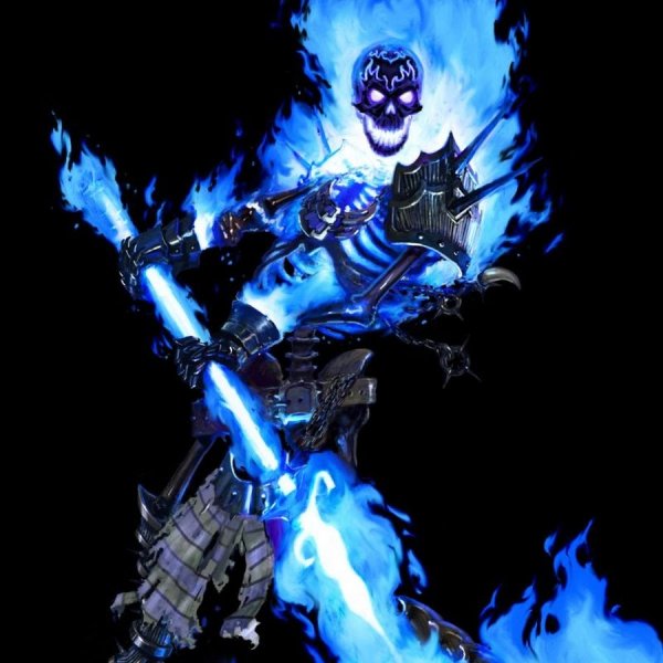 Голубой Призрачный гонщик