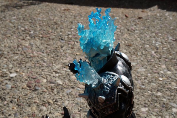 Призрачный гонщик 2 голубой