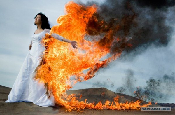 Burning Dress сожжение невесты