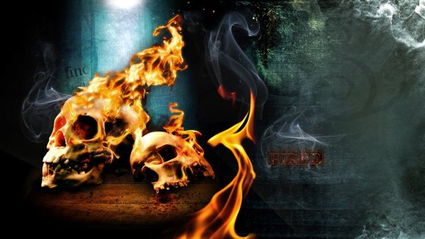 Обои на рабочий стол огонь