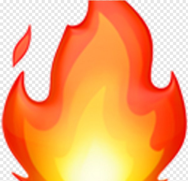 Эмодзи огонь айфон