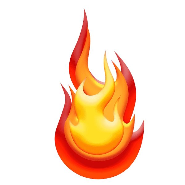 ЭМОДЖИ огонек