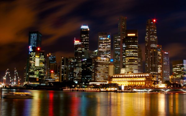 Огни ночного города