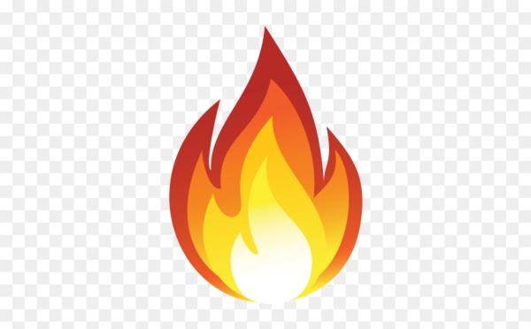 Наклейка огонь