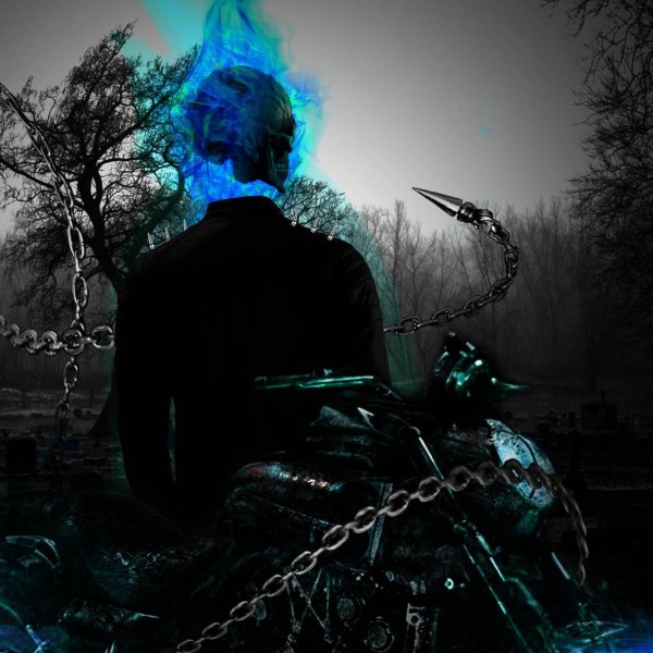 Ghost Rider Blue