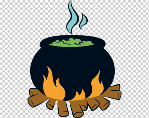 Ведьмин котел иллюстрация