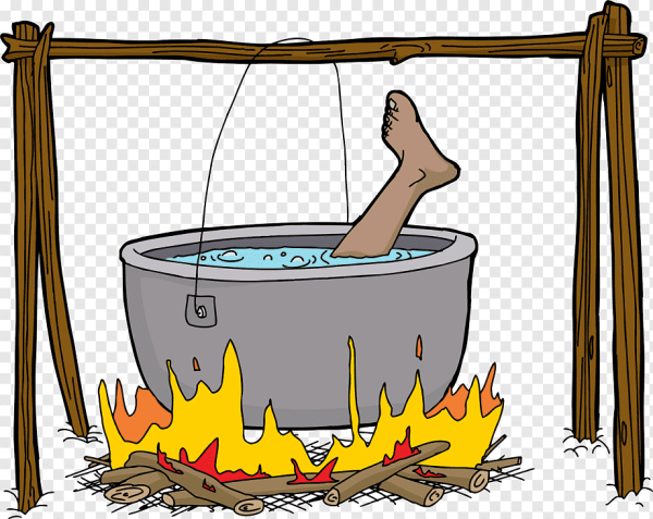 Котелок на огне