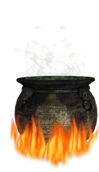 Ведьмин котел без фона