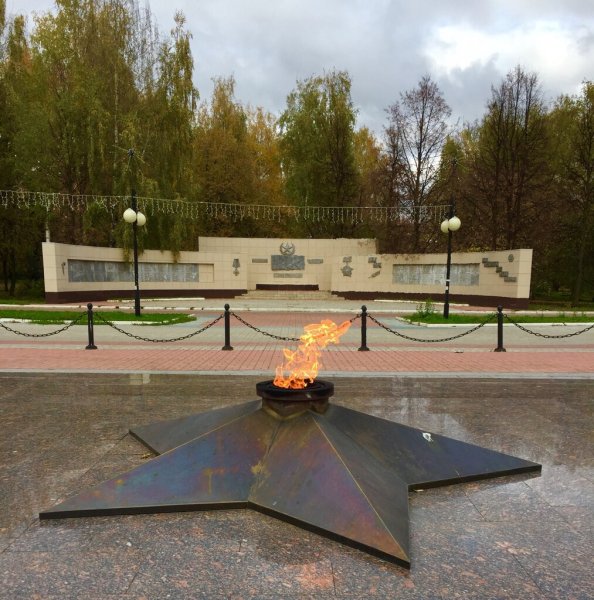 Мемориал вечный огонь Йошкар-Ола огонь Йошкар