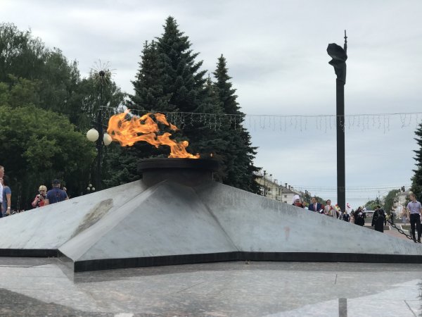 Мемориал вечный огонь Йошкар Ола