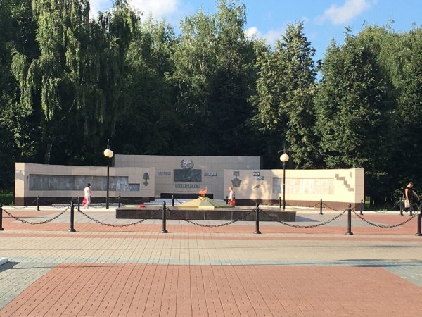 Аллея героев Йошкар Ола