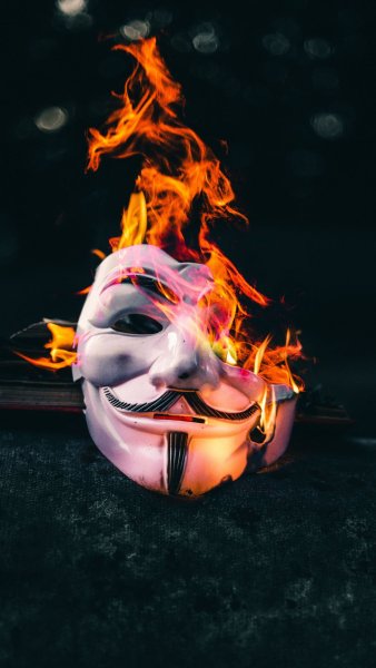 Маска пламя