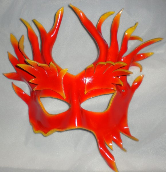 Маска огня для детей