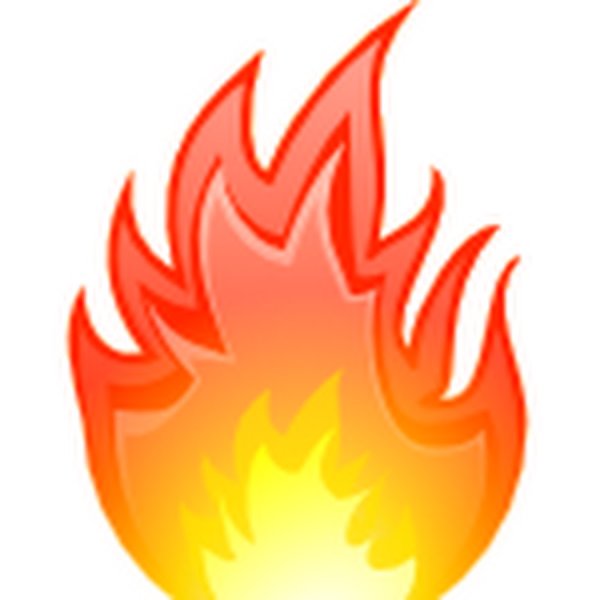 Маска ободок огонь для детей