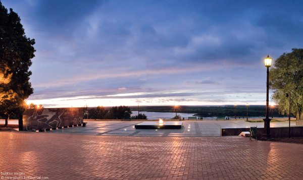 Вечный огонь в Нижегородском Кремле