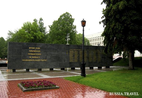 Мемориальный комплекс вечный огонь Нижний Новгород