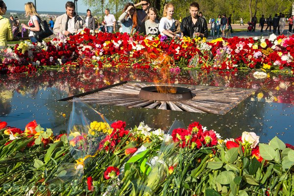 Нижегородский Кремль вечный огонь Нижний Новгород