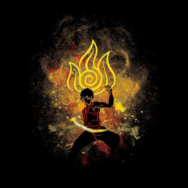 Повелитель стихий Зуко арт