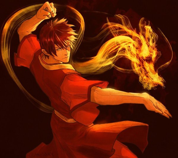 Аватар Легенда об Аанге маги огня