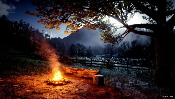Red Dead Redemption 2 природа