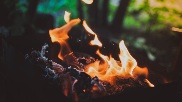Пламя костра