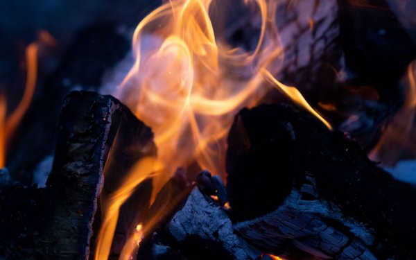 Костер на рабочий стол