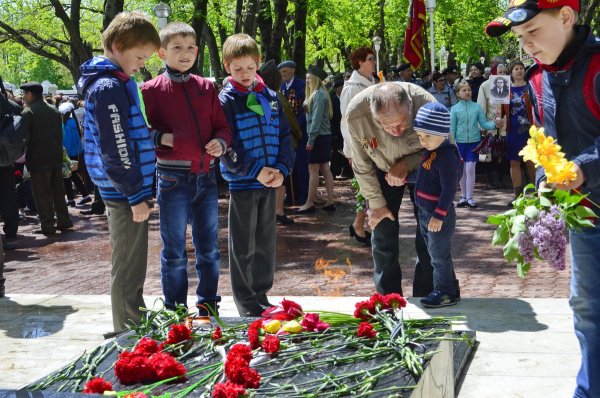 Вечный огонь для детей