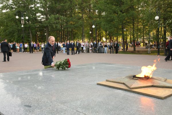Парке вечный огонь в Ижевск