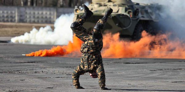 Огненный солдат