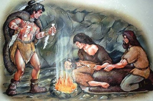 Врачевание в первобытном обществе