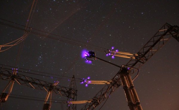 Коронный разряд огни Святого Эльма